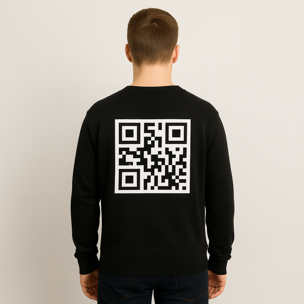 QR Code Sweatshirt