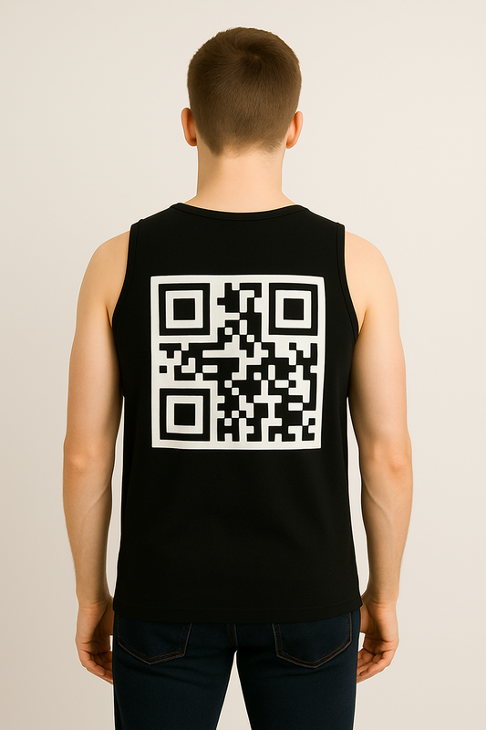 QR Code Tank Top